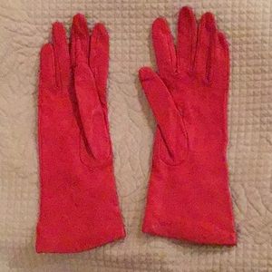 Kid leather gloves, lined, 7.5.
